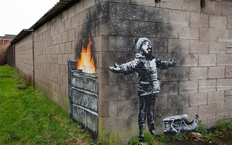 banksy skartovan obraz|Banksyho skartovaný obraz přilákal desetitisíce zvědavců